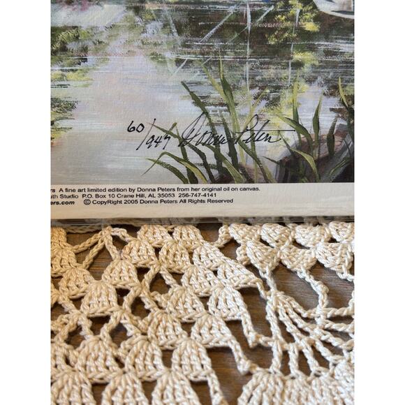 Donna Peters Numbered Signed Maritime Fine Art Print Magic & the Four Sisters - Picture 7 of 7